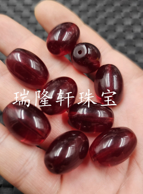 荧光浮盐水人造琥珀米珠路路通珠