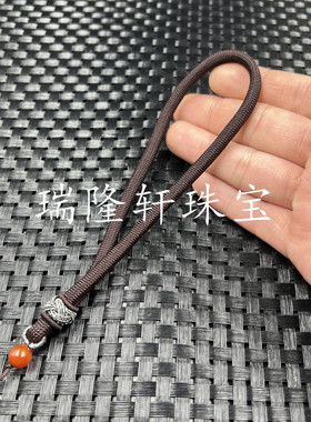 手工编织高档加粗手把件挂绳