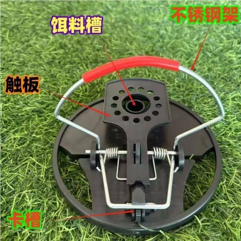 新款老鼠夹加大加厚圆盘设计咬合力强夹力强老鼠捕鼠神器夹,淘宝优惠券,粉丝福利购,淘宝优惠卷