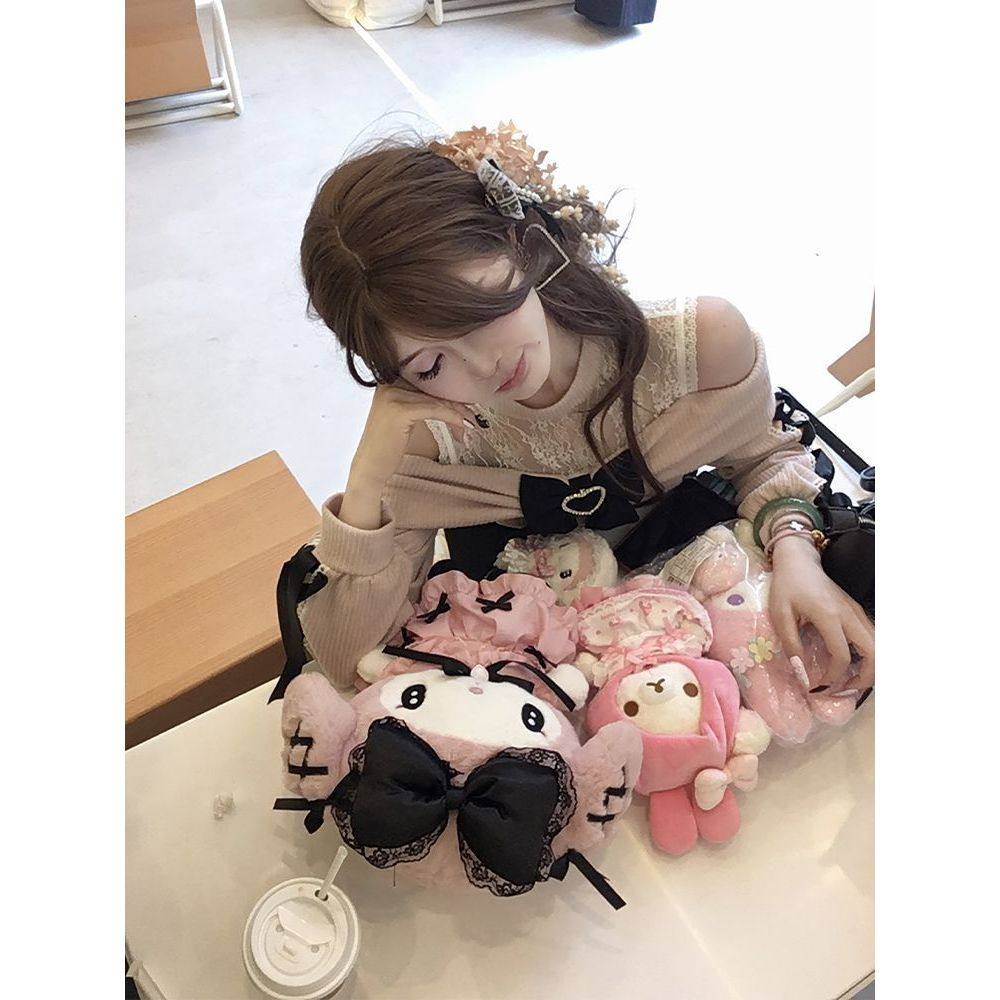 【初雪浮光】日系清楚系包臀风宠粉秋季2025年显瘦感气质连收腰,淘宝优惠券,粉丝福利购,淘宝优惠卷