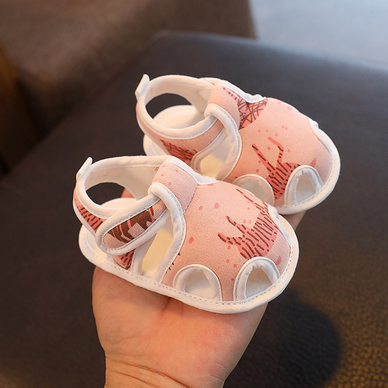 婴儿鞋子夏季3-6-12个月软底步前鞋男女宝宝透气凉鞋0-1岁不掉鞋,淘宝优惠券,粉丝福利购,淘宝优惠卷