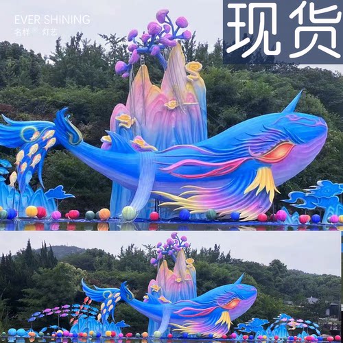 现货2026年马年大型花灯户外景区公园新年春节元宵灯会自贡彩灯 - 图2