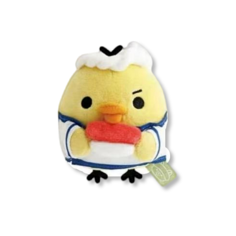 补款专拍！定金日本轻松熊角落生物san-x寿司挂件 公仔 熊哥 炸虾 - 图0