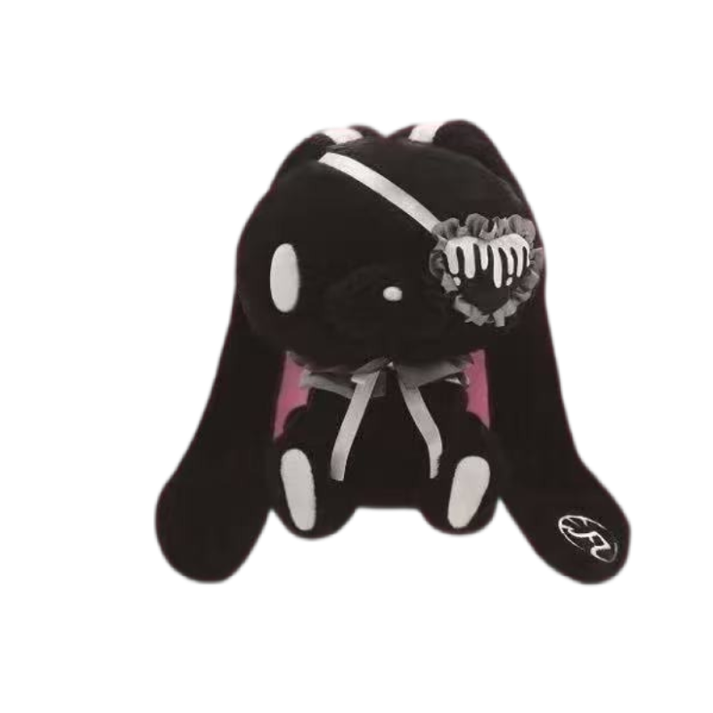 国现/补款！ 日本OST 泛用兔眼罩兔毛绒公仔 哥特风,淘宝优惠券,粉丝福利购,淘宝优惠卷