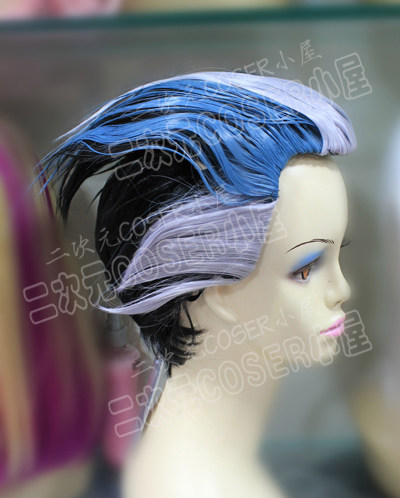 弹丸论破2/弹丸轮舞2 田中眼蛇梦 cosplay 造型假发 - 图0