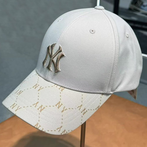 MLB时尚简约老花刺绣棒球帽男女同款鸭舌帽休闲帽运动帽3ACPM095N - 图2