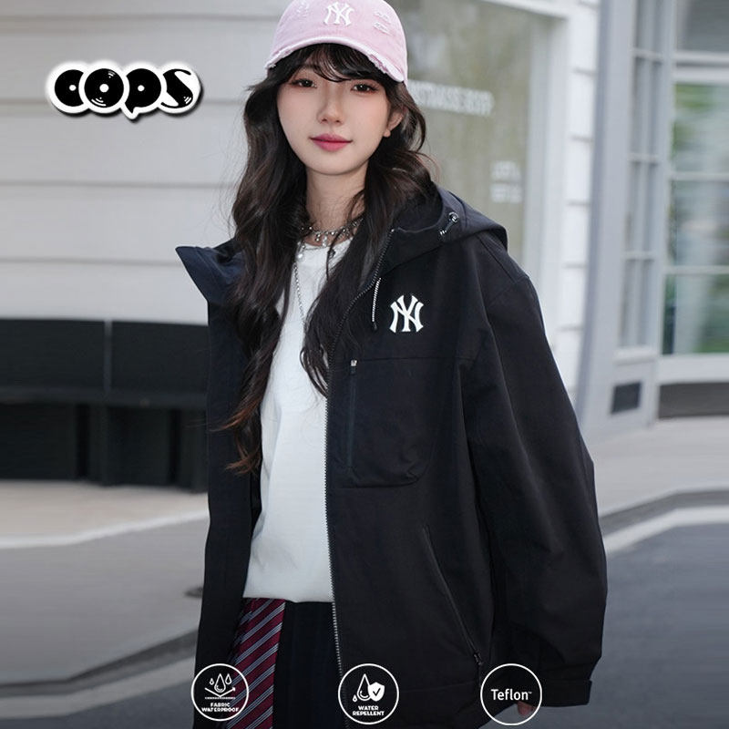 MLB男女夹克26春季新款NY大标防水防污三防休闲运动外套3AWJB0361,淘宝优惠券,粉丝福利购,淘宝优惠卷