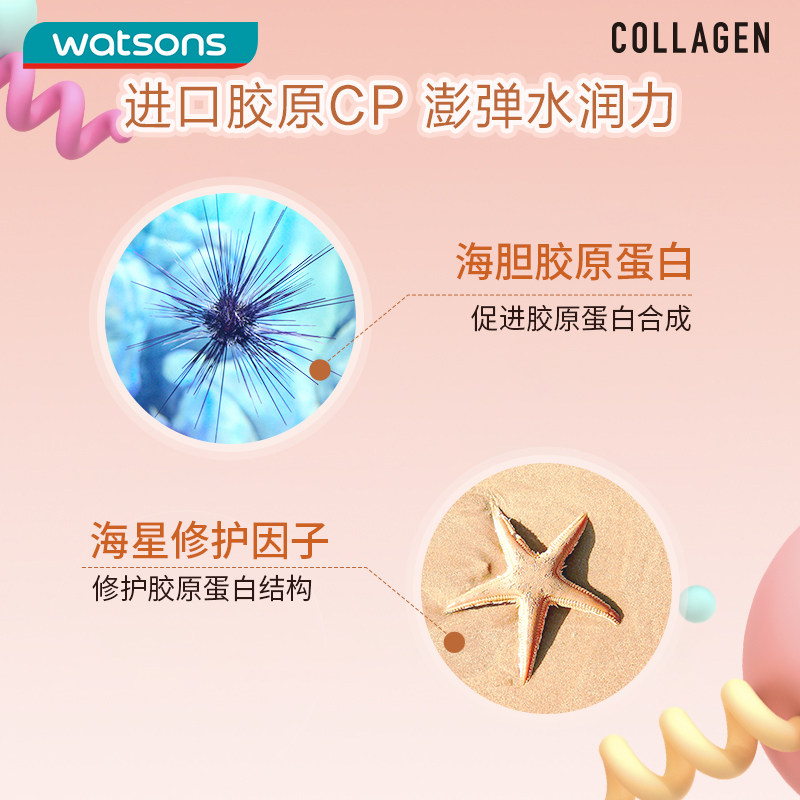 屈臣氏骨胶原弹润紧致保湿滋润 屈臣氏身体乳/霜