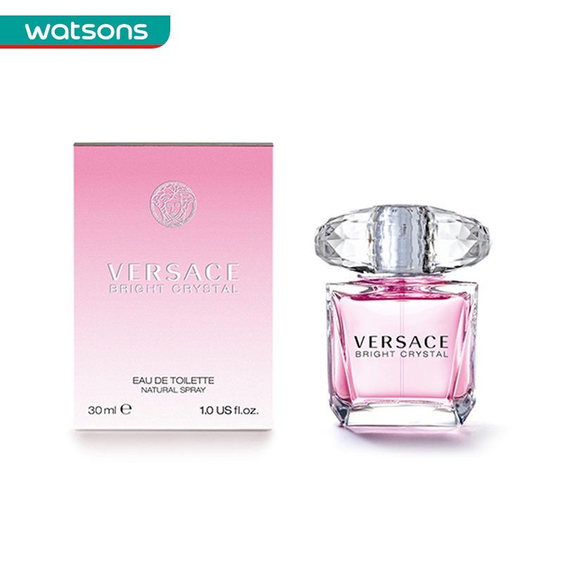 屈臣氏官方旗舰店屈臣氏Versace/范思哲晶钻淡香水香氛30ml纯欲少女香情人节送礼0