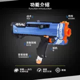 Nerf Helios, креативный дизайн, игрушка, инструкция, распаковка, странная девочка отправляет мальчику подарок на день рождения