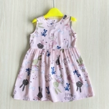 Детская юбка, мультяшная майка, платье без рукавов, А-силуэт