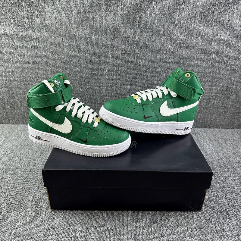 Nike耐克高帮绑带AF1女鞋AIR FORCE 1空军一号板鞋DQ7584-100-300-图1