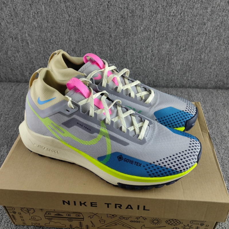 NIKE 耐克 REACT PEGASUS TRAIL 4 GTX 飞马越野跑鞋 FB2193-001 - 图1