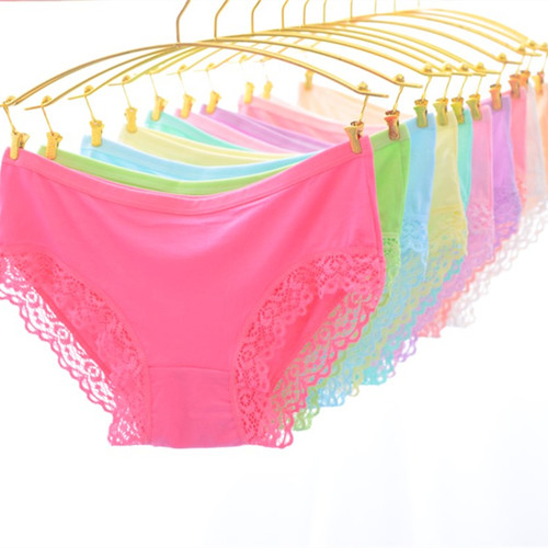 10条装 妈妈内裤女大码中腰纯棉胖MM200斤加肥加大号宽肥婆底裤头 - 图2