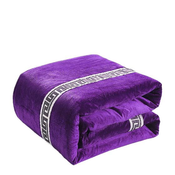 Beauty salon quilt core unforgettable crystal velvet quilt cover winter quilt