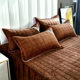 Warm crystal velvet pillowcase autumn and winter thickened flannel quilted pillow cover single plus velvet pillow core cover pair