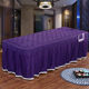 Beauty bedspread single piece for all seasons solid color massage bed