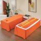 Beauty salon beauty bedspread massage bed physiotherapy pedicure bed anti-slip fitted sheet cover with hole physiotherapy bed sheet bed skirt shampoo