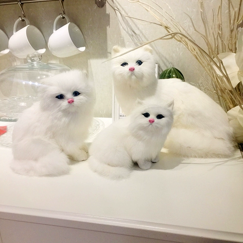 Реалистичная кукла, плюшевая игрушка, кот, котенок, подарок на день рождения