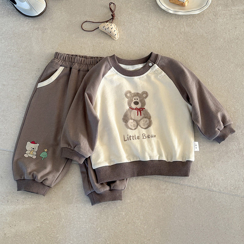 男童套装婴幼儿春季新款卡通卫衣卫裤分体两件套男宝春款衣服 a类,淘宝优惠券,粉丝福利购,淘宝优惠卷