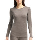 ຊຸດຊັ້ນໃນຂົນສັດ merino ນິວຊີແລນ ແຂນຍາວຂອງແມ່ຍິງ