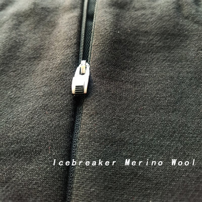 Icebreaker女士美丽诺羊毛运动外套户外抓绒衣休闲拉链衫保暖排汗 虎窝淘