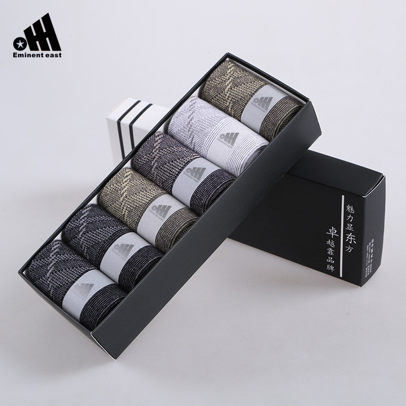 卓东大方格商务吸汗透气休闲皮鞋袜 eminenteast短袜/打底袜/丝袜/美腿袜