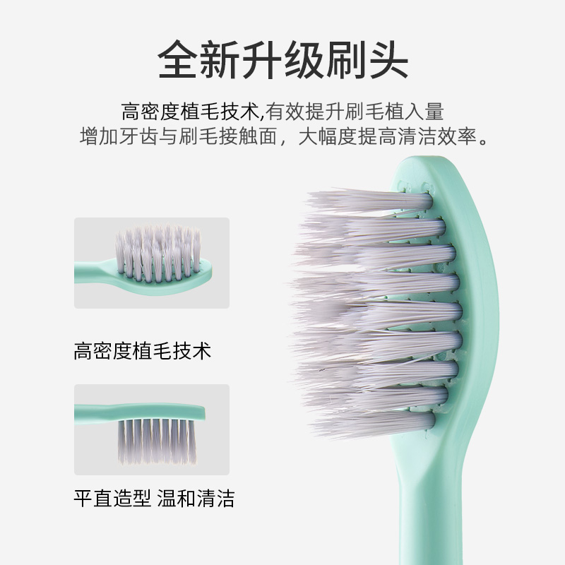适配铂瑞BR-X3电动牙刷头蒂颂尼DSN-M6原装软毛通用原厂替换刷头 - 图1