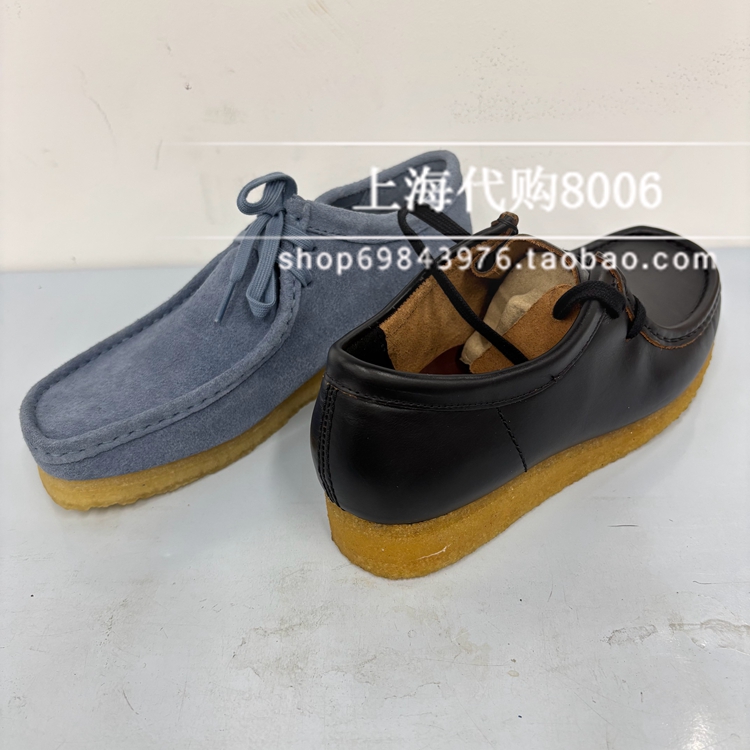 Clarks其乐2025秋季男鞋麂皮复古休闲鞋袋鼠鞋26179164  26181127 - 图3