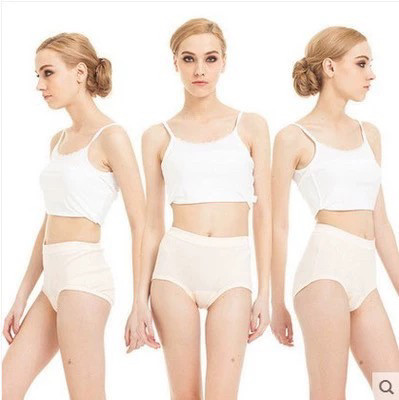 3条装清仓三枪内裤全棉罗纹弹力女士三角裤高腰大码宽松内裤40666,淘宝优惠券,粉丝福利购,淘宝优惠卷