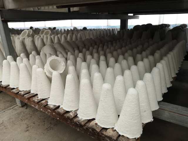Asbestos plug sleeve aluminum silicate plug head aluminum water insulation plug head
