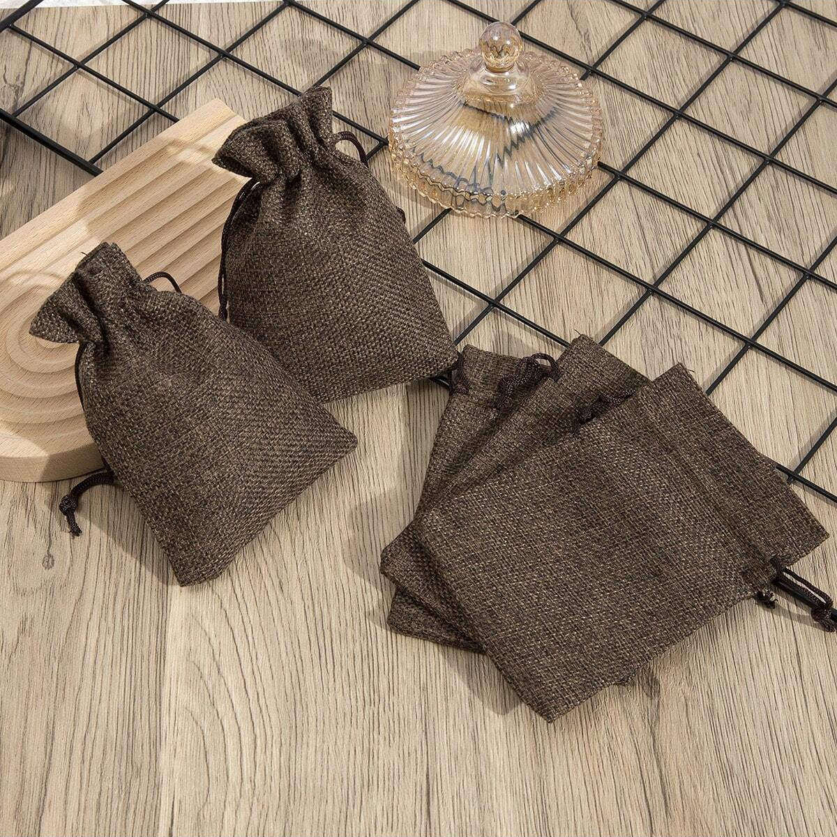 麻布束口袋抽绳布袋透气咖啡渣收纳袋香囊袋香包可装粉末不漏粉,淘宝优惠券,粉丝福利购,淘宝优惠卷