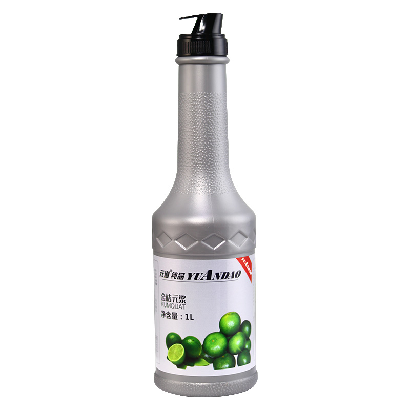 元道金桔果调原浆1L 浓缩果浆果酱果汁饮料奶茶专用 草莓柠檬元浆 - 图3