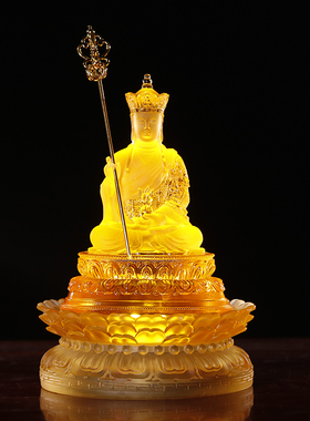 珍悦古法琉璃发光底座中式