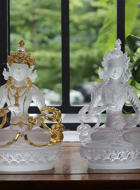 禅悦古法琉璃金刚萨埵佛像