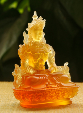 新中式风古法琉璃免邮费小佛像