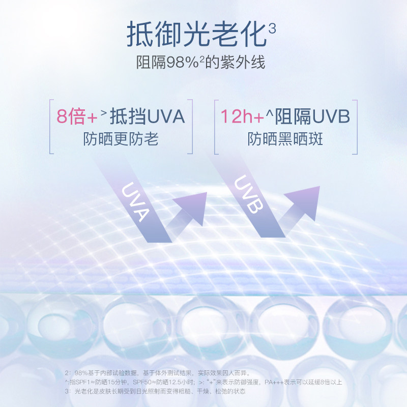 美肤宝50倍美白型遮瑕隔离女防晒霜 美肤宝红动防晒霜