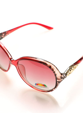 圆脸女士明星款复古风太阳眼镜