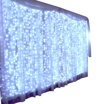 彩灯闪灯串灯满天星窗帘灯房间创意布置网红灯直播背景橱窗装饰灯_虎窝淘