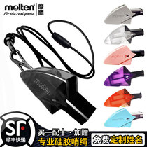 molten mortem whistleblowing basketball football referee special whistle sports teacher trainer professional magoten dolphin whistle