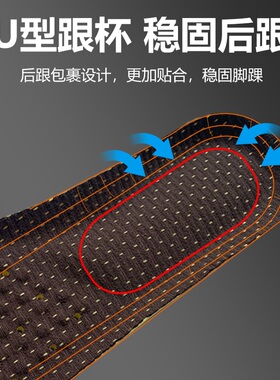 加厚乳胶减震吸汗军训运动鞋垫