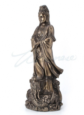 威罗尼佛像工艺品南海观世音树脂