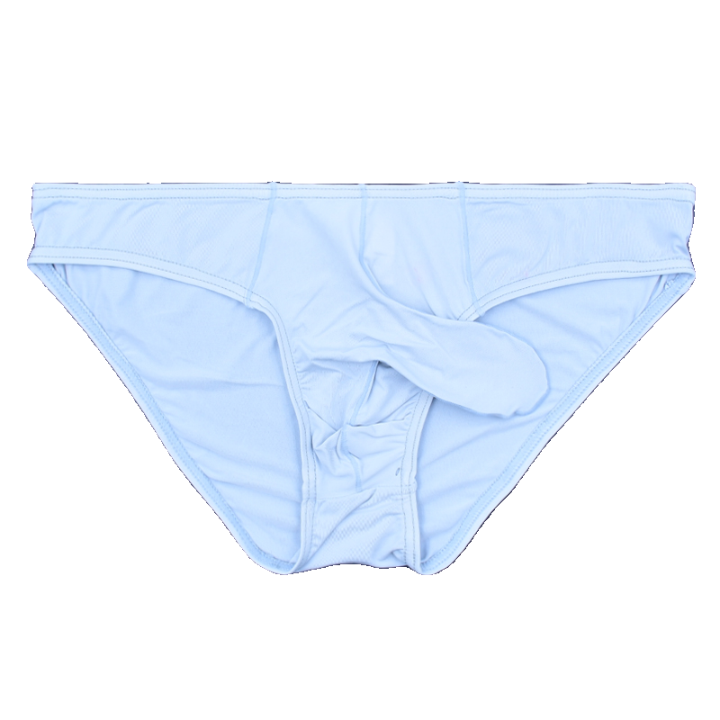 2条男士三角低腰性感内裤枪蛋分离大象鼻个性短裤头冰丝窄边运动,淘宝优惠券,粉丝福利购,淘宝优惠卷