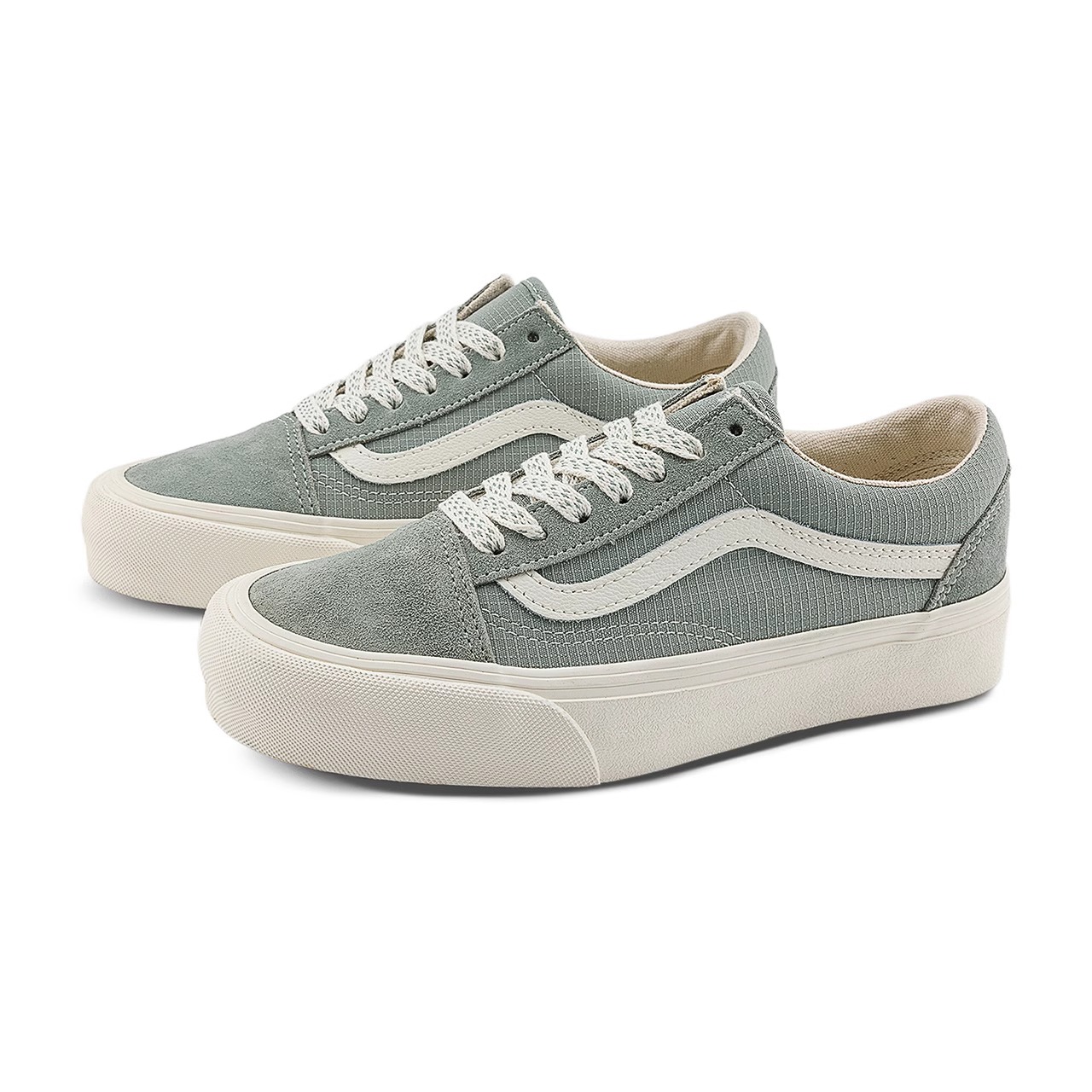 Vans/范斯官方正品男鞋 Old Skool VR3盐系清新雾霾灰休闲板鞋 - 图0