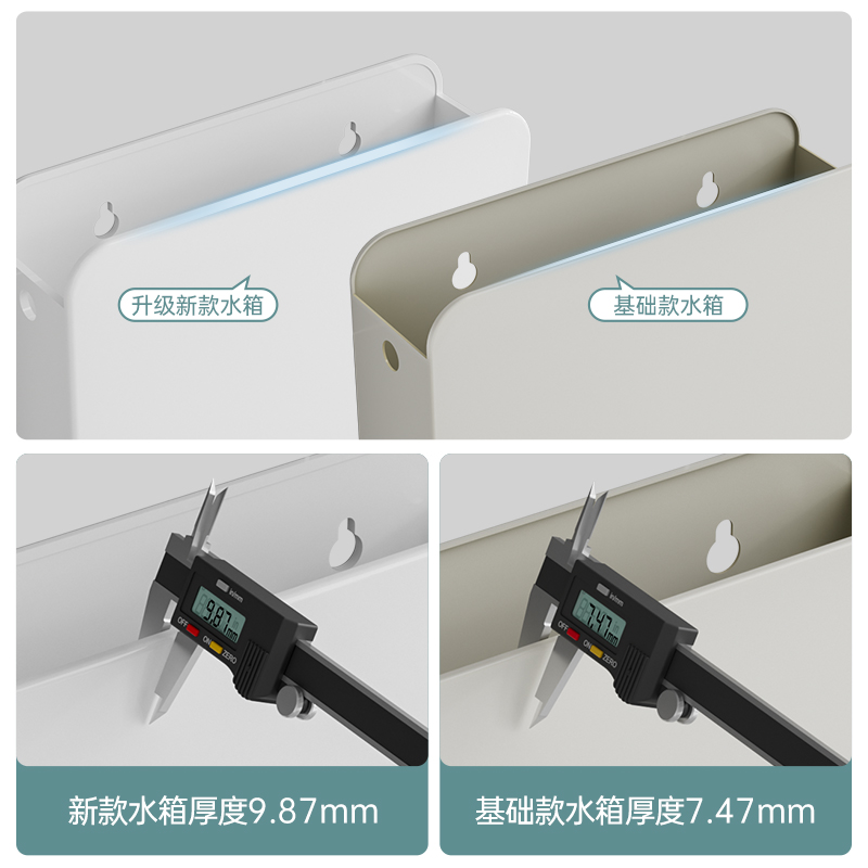 厕所马桶冲水箱家用卫生间节能大冲力水箱蹲便器蹲坑全套抽水箱-图0