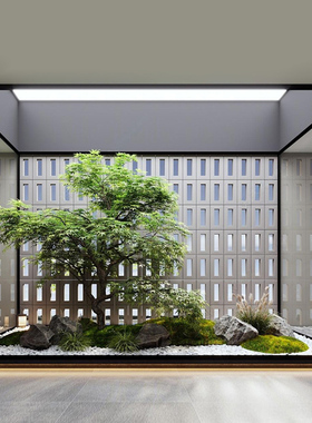 海虹景观橱窗假树景观假绿植