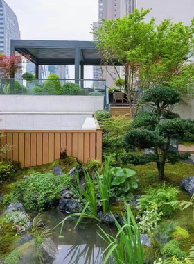 海虹景观仿真绿植楼顶露台假植物