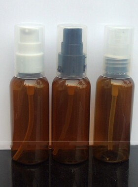 50ML绿色鸟嘴瓶 乳液瓶 化妆品粉泵按压分装塑料子瓶