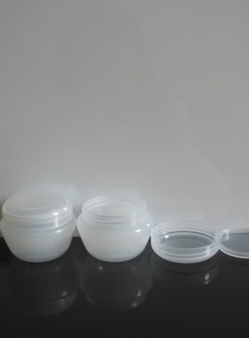 高档膏霜瓶 化妆品分装瓶 膏体蘑菇盒 塑料面霜瓶 DIY面膜空瓶子