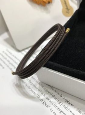 磁力吸金绳子磁铁手链3d串珠